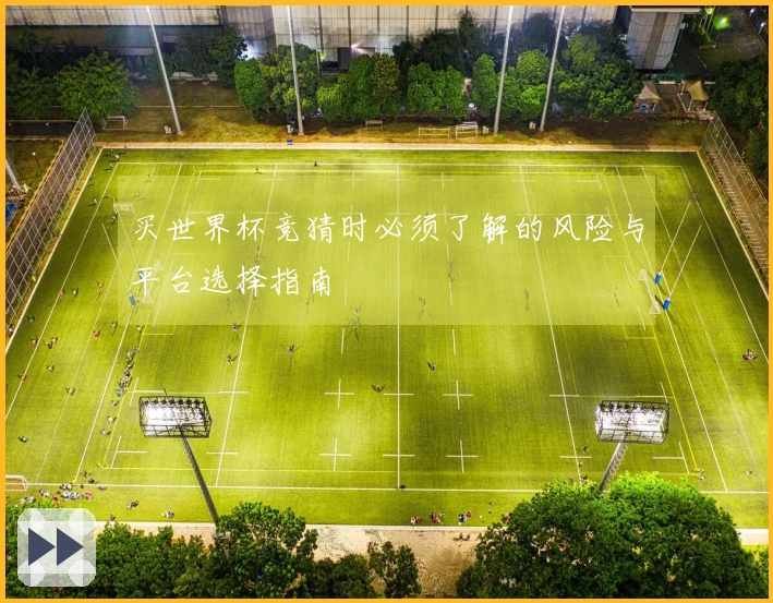 买世界杯竞猜时必须了解的风险与平台选择指南