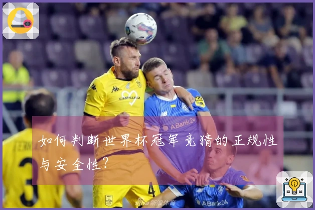 如何判断世界杯冠军竞猜的正规性与安全性?
